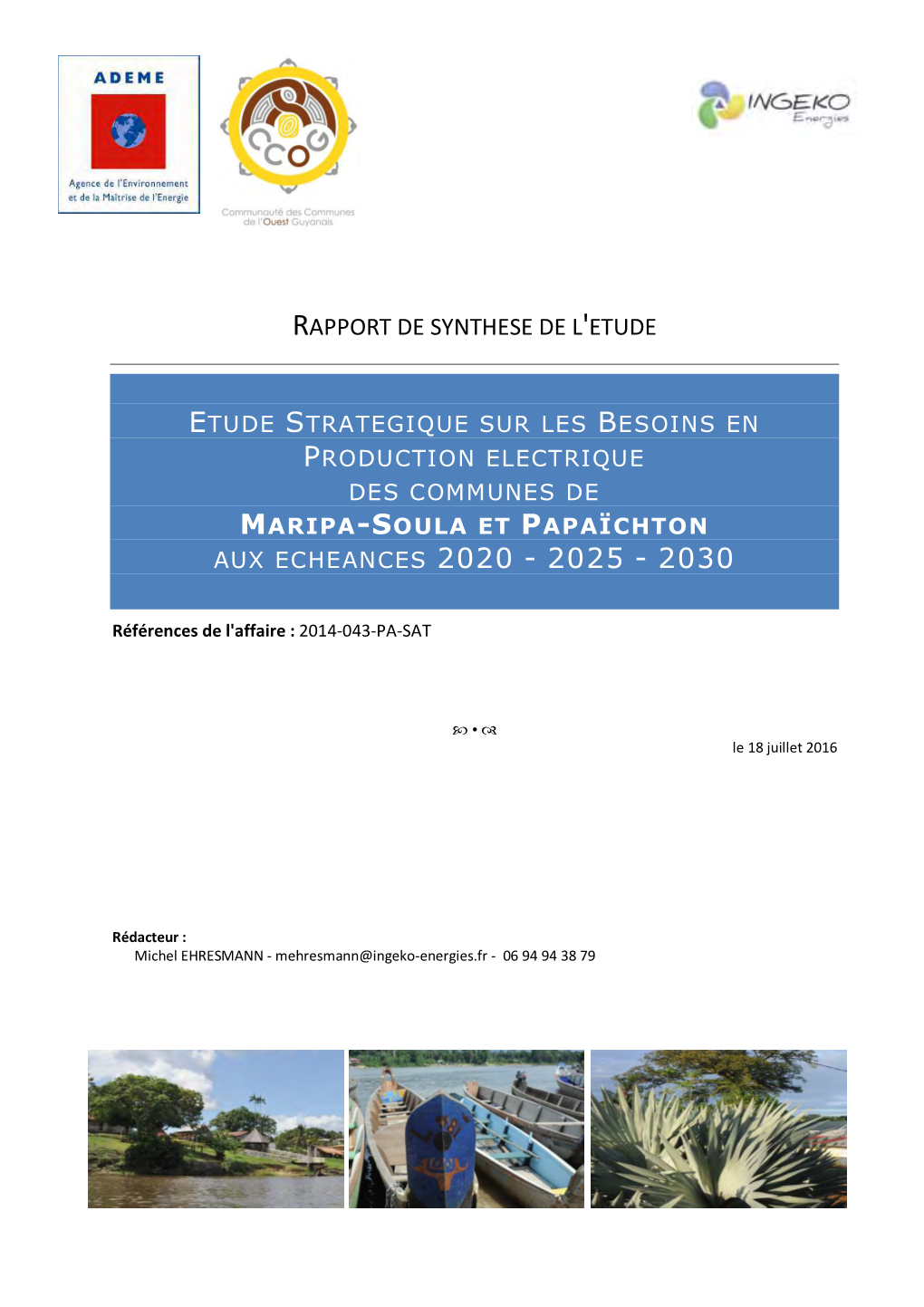 Ccog Elec Maripasoula Papaichton - Rapport De Synthèse V3.Docx