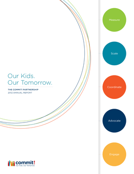Our Kids. Our Tomorrow. Coordinate the COMMIT! PARTNERSHIP 2012 ANNUAL REPORT