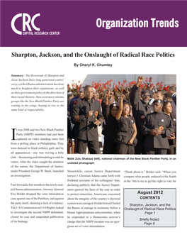Sharpton, Jackson, and the Onslaught of Radical Race Politics