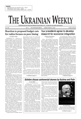 The Ukrainian Weekly 2003, No.9