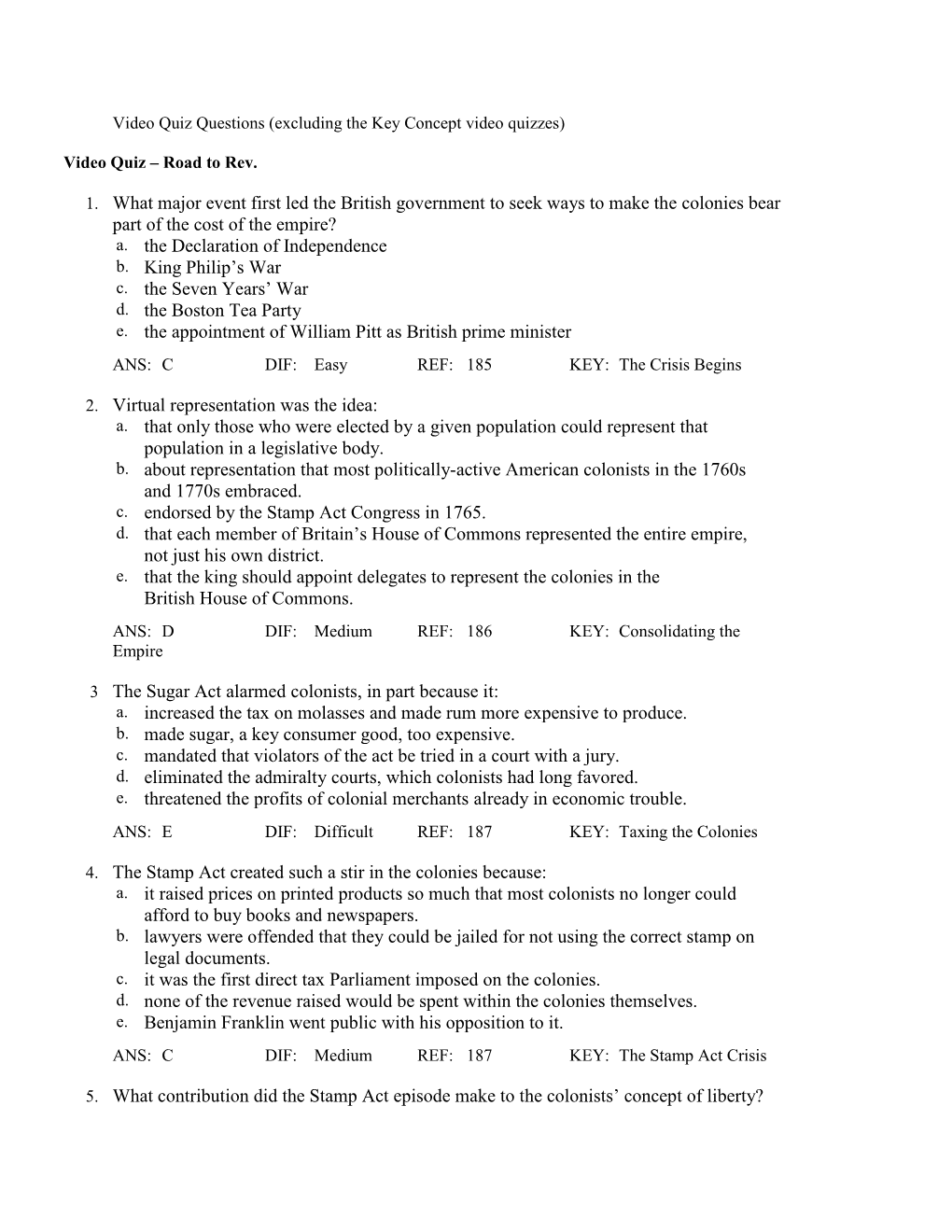 1. What Major Event First Led the British Government to Seek Ways to ...