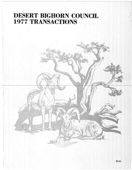 BIGHORN SHEEP REINTRODUCTION PROGRAM Walter A
