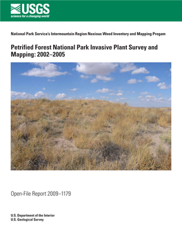 Petrified Forest National Park Invasive Plant Survey and Mapping: 2002–2005