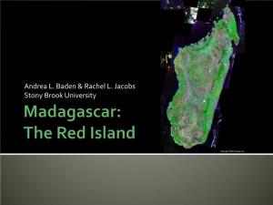 Madagascar: the Red Island