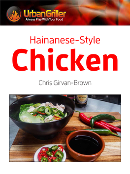 Hainanese-Style Chicken