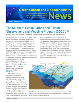 The Southern Ocean Carbon and Climate Observations and Modeling