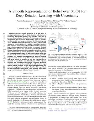 For Deep Rotation Learning with Uncertainty