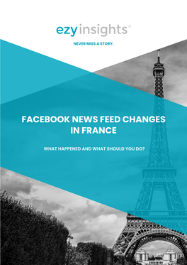 Facebook News Feed Changes in France