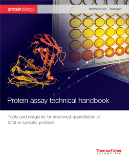 Protein Assay Technical Handbook