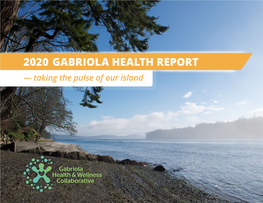 Gabriola Health Report 2020