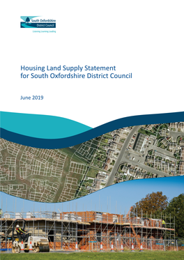 Housing Land Supply Statement for South Oxfordshire District Council