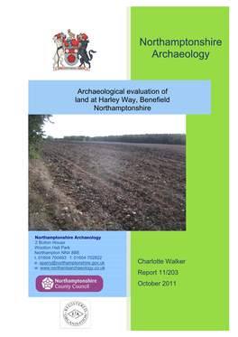 Northamptonshire Archaeology