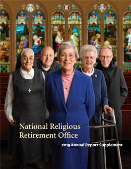 National Religious Retirement Office 2019 Annual Report Supplement