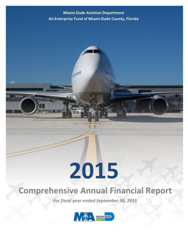 2015 Comprehensive Annual Financial Report for Fiscal Year Ended September 30, 2015