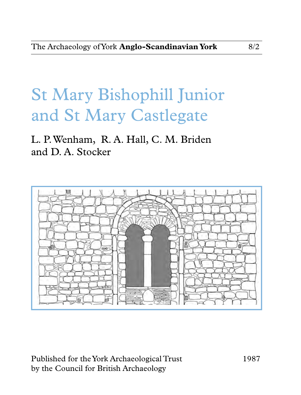 St Mary Bishophill Junior and St Mary Castlegate L