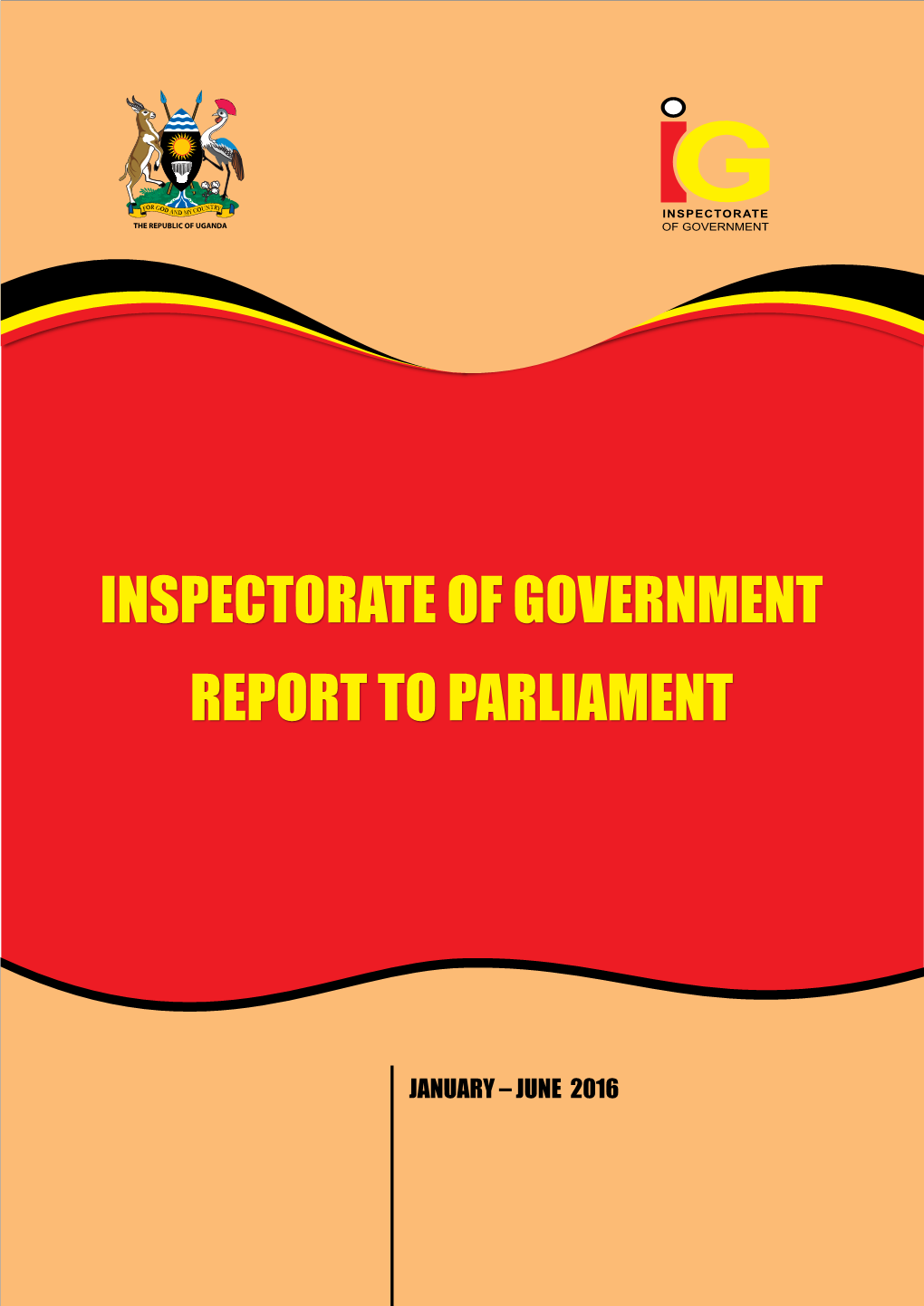 IG Report to Parliament January
