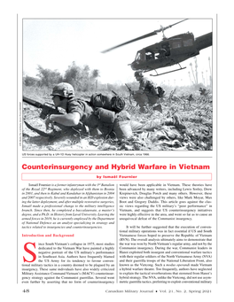 Counterinsurgency and Hybrid Warfare in Vietnam
