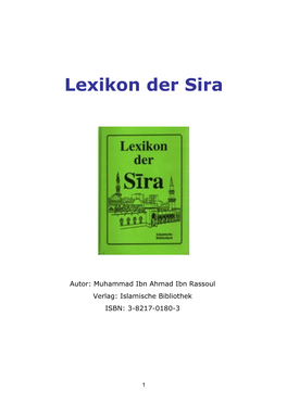 Lexikon Der Sira