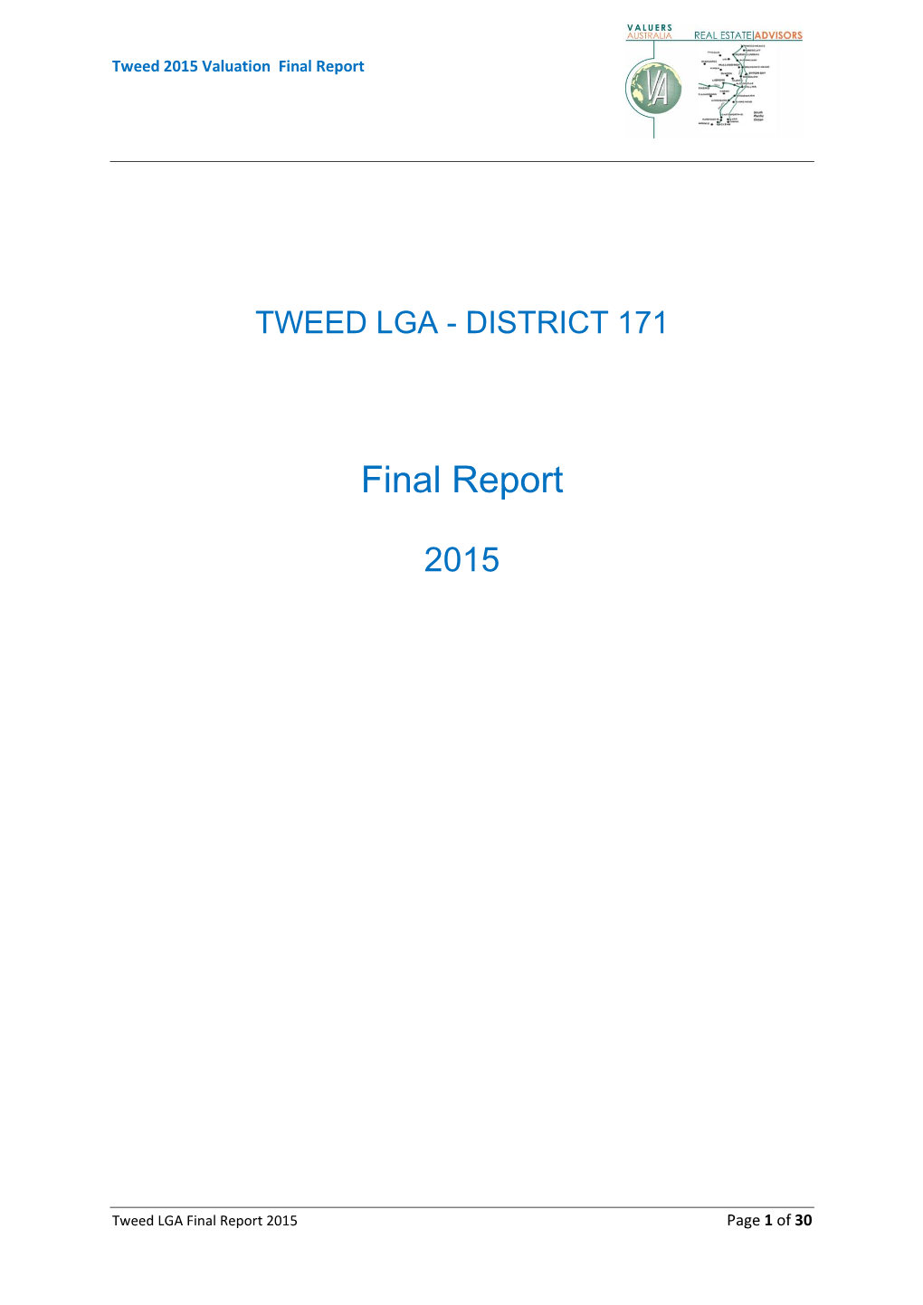 Tweed Final Report 2015