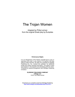 The Trojan Women