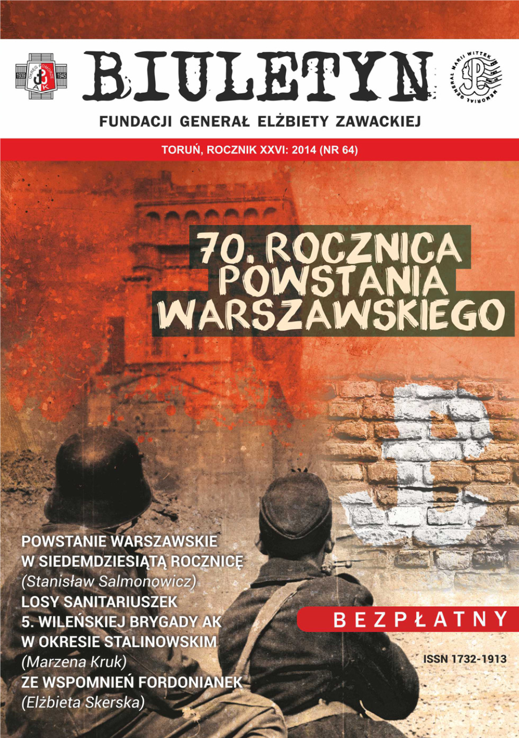 Biuletyn R. XXVI: 2014 (64). 70. Rocznica Powstania Warszawskiego