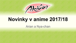 Novinky V Anime 2017/18 Arian a Nya-Chan Fate/Ještě Více Fate/Apocrypha