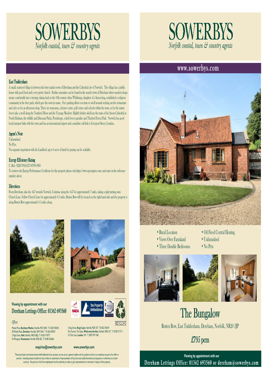 The Bungalow~East Tuddenham