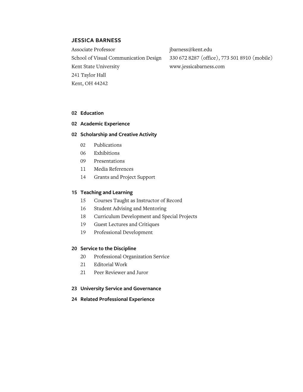 Barness CV Public.Pdf