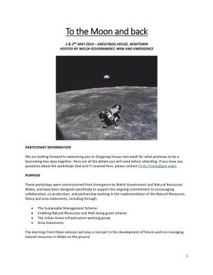 To the Moon and Back Participant Pack