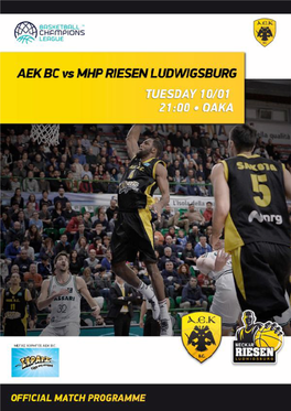 Match Programme Riesen