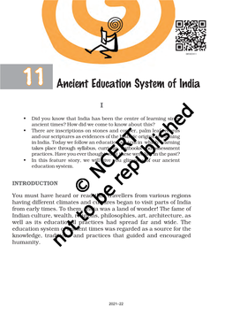 Ancient Education System of India