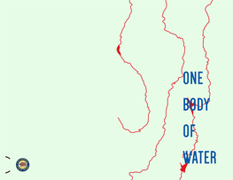 ONE BODY of WATER This Text Was Performed on June 13, 2015 at the Bowtie Project, Located Along the Los Angeles River at 2800 Casitas Ave