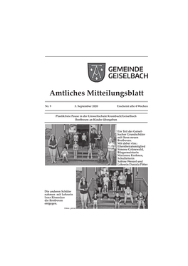 Amtliches Mitteilungsblatt