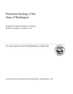 Petroleum Geology of the State of Washington