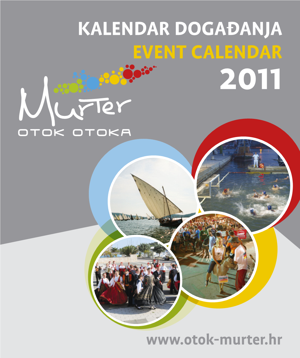 Kalendar Događanja Event Calendar 2011