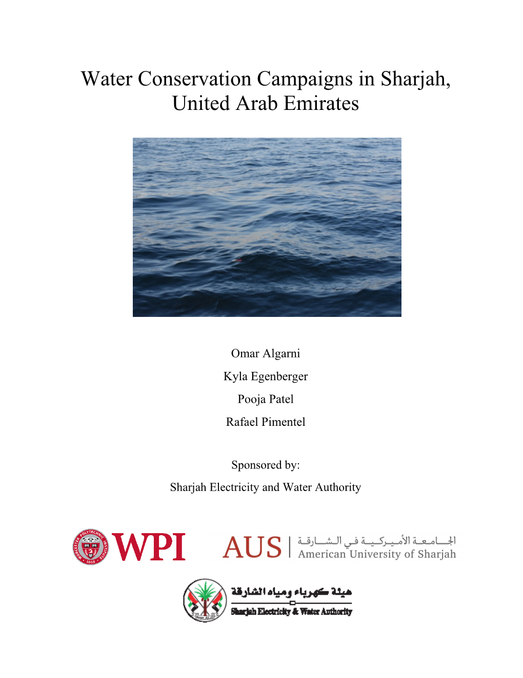 Water Conservation Campaigns in Sharjah, United Arab Emirates