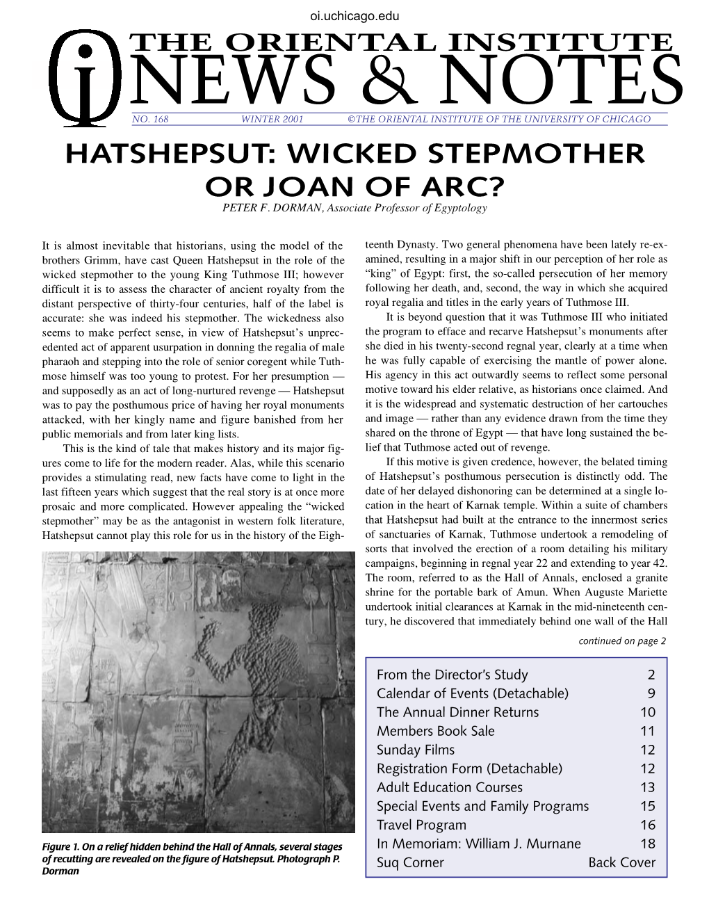 2001: Hatshepsut
