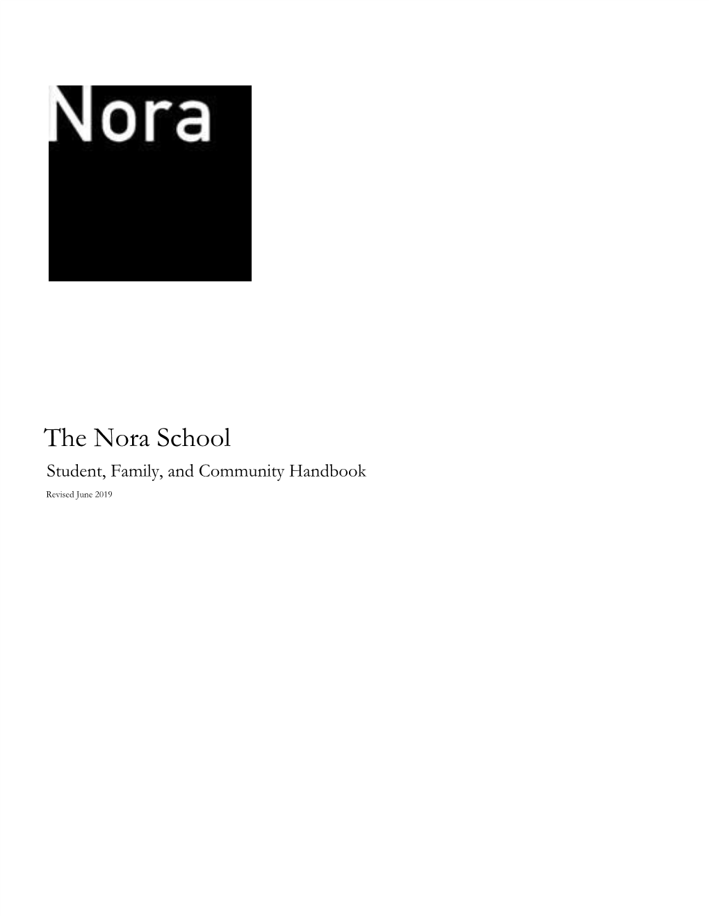 Students' Expectations of Themselves and Their Peers at the Nora School