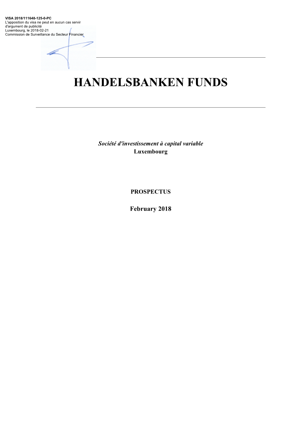 Handelsbanken Funds