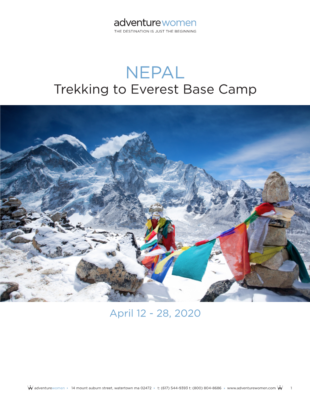 Trekking to Everest Base Camp