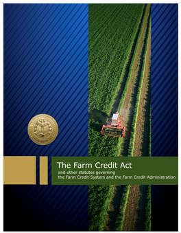 Farm Credit Act and Other Statutes (PDF)