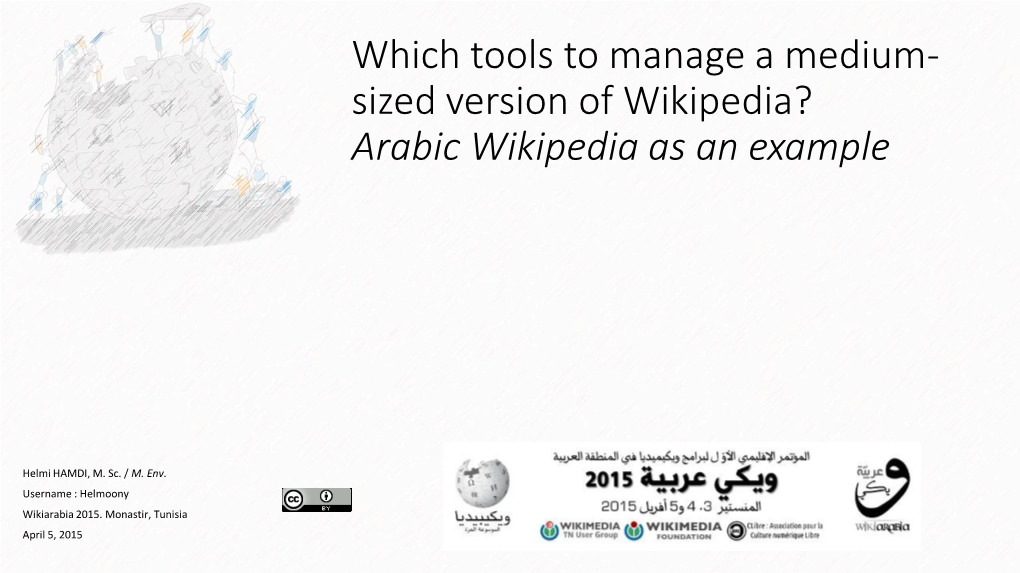 Arabic Wikipedia As an Example
