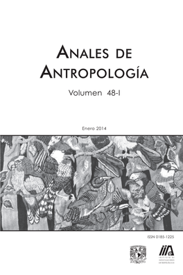 ANALES DE ANTROPOLOGÍA Volumen 48-I