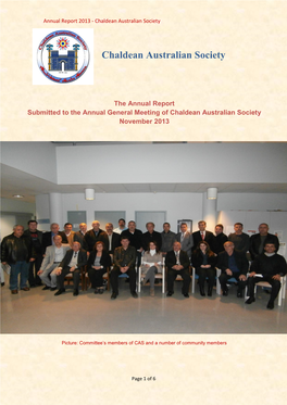 Chaldean Australian Society Inc