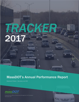 Massdot Tracker Fiscal Year 2017