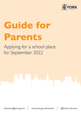 Guide for Parents 2020