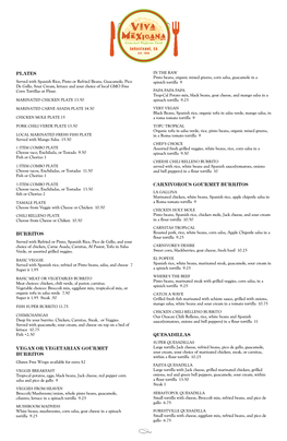 Vivamexicana Menu.Pdf