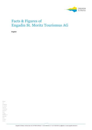 Facts & Figures of Engadin St. Moritz Tourismus AG