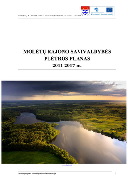 Molėtų Rajono Savivaldybės Plėtros Planas 2011-2017 M