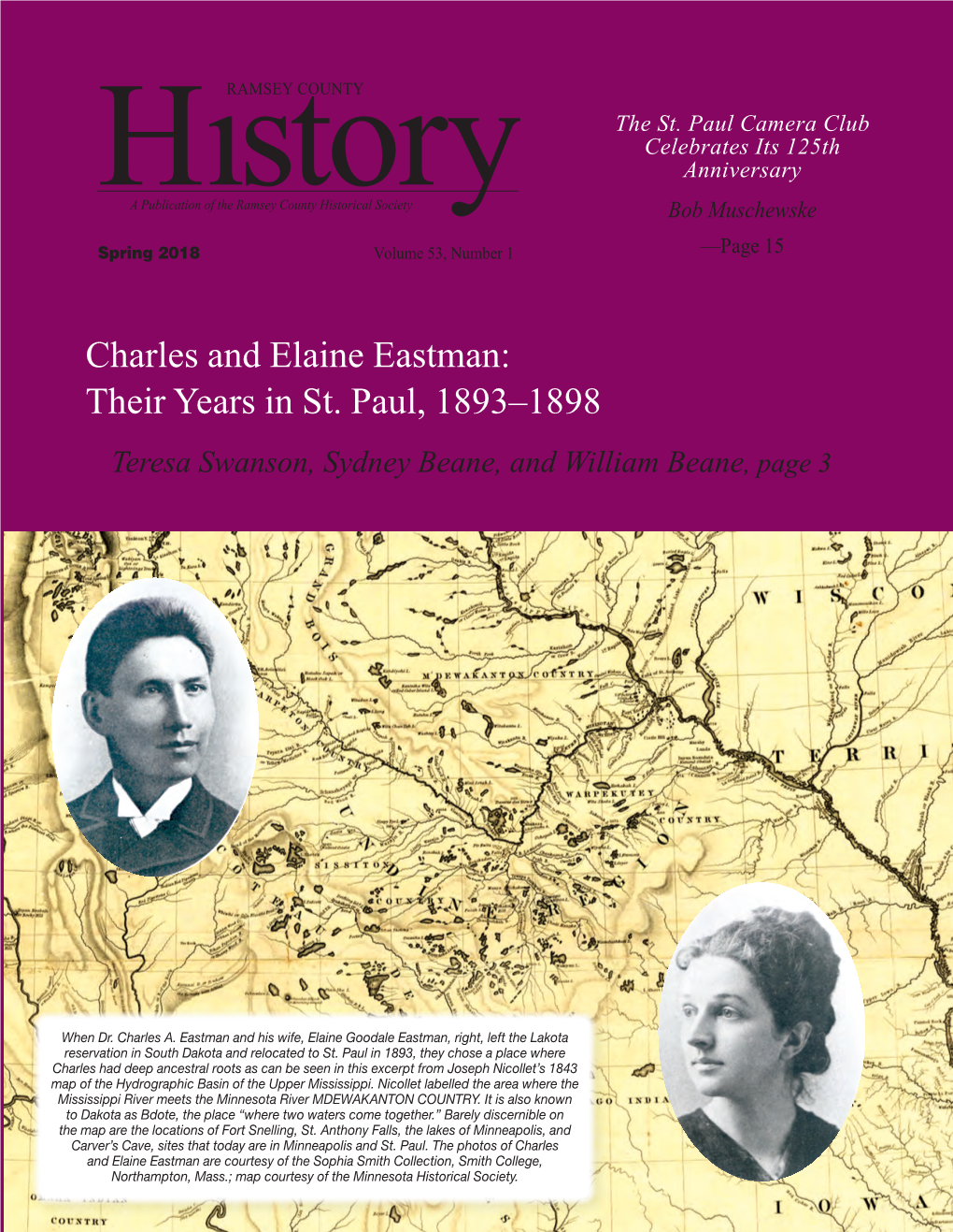 Charles and Elaine Eastman: Their Years in St